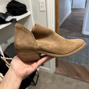 Lucky Brand Suede Booties
